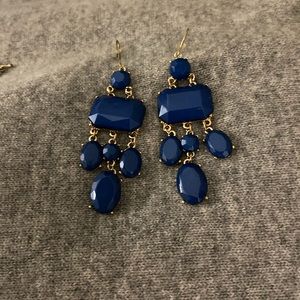 Beautiful blue earrings